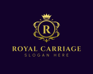 Royal Ornate Crown logo design