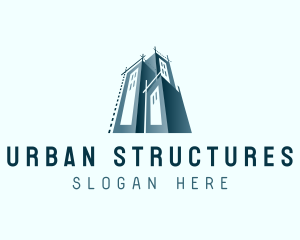 Draftsman Building Architect logo design