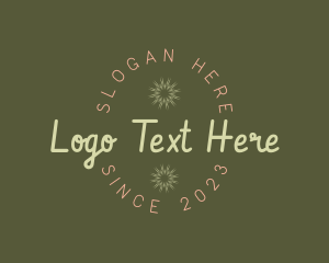 Retro Cursive Business logo