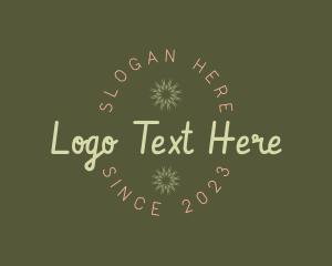 Retro Cursive Business Logo