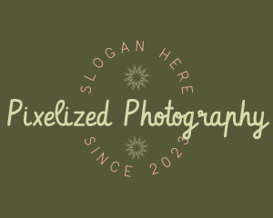 Retro Cursive Business logo design