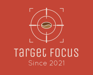 Coffee Bean Target logo design