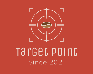 Coffee Bean Target logo design