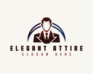 Professional Man Suit logo design