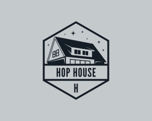 Roof Property Residential logo design