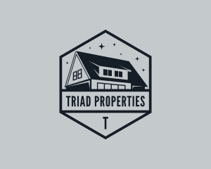 Roof Property Residential logo design