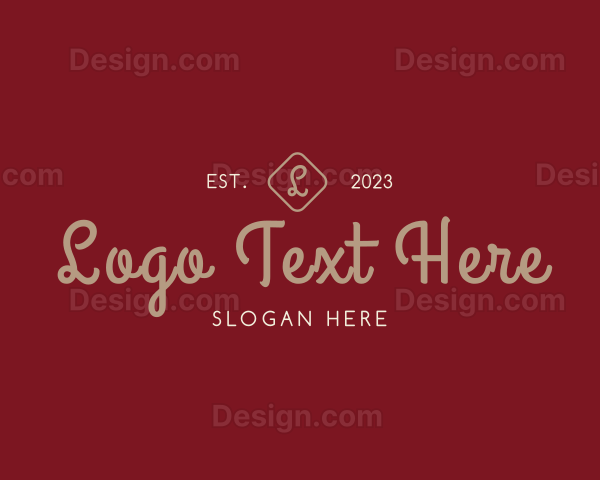 Fancy Fashion Brand Logo