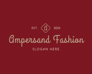 Fancy Fashion Brand logo design