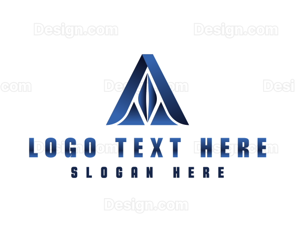 Industrial Business Letter A Logo