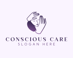 Mind Wellness Support logo design