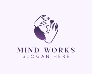 Mind Wellness Support logo design