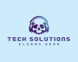 Music Skull Headphones logo