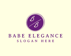 Elegant Wedding Event Planner logo design