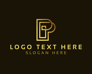 Modern - Premium Corporate Business Letter P logo design