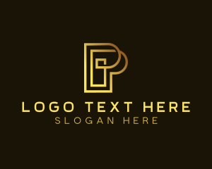 Corporate Business Letter P logo