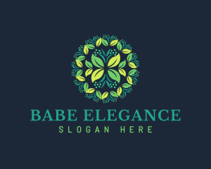 Elegant Florist Botanical logo design