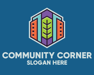 Modern Community Neighborhood logo