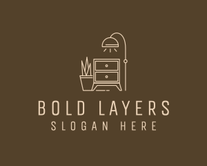 Minimalist Interior Furniture logo design