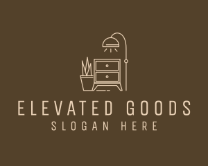 Minimalist Interior Furniture logo design