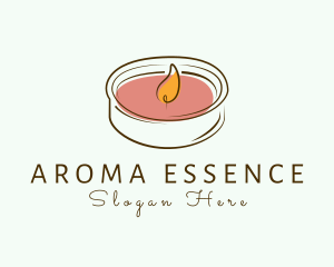 Wellness Candle Decoration logo design