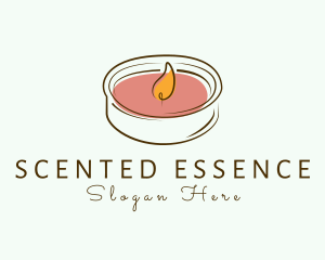 Wellness Candle Decoration logo design