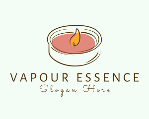 Wellness Candle Decoration logo design