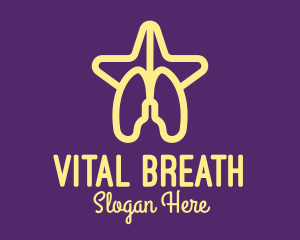 Yellow Lungs Star logo