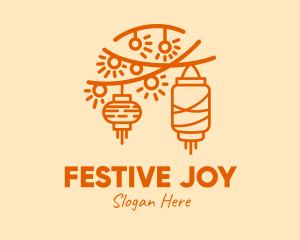 Asian Lantern Festival logo design