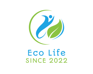 Eco Healthy Life logo design