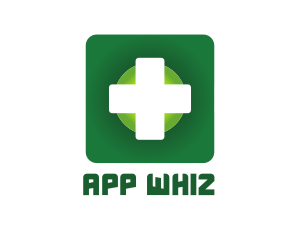 Medical Green Cross App logo design