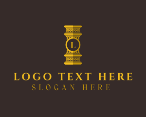 Gold Pillar Structure logo