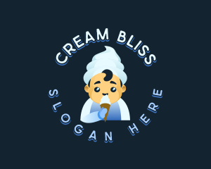 Ice Cream Dessert Boy logo