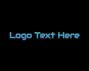 Techy Gradient Blue logo