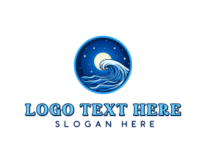 Ocean Wave Evening logo