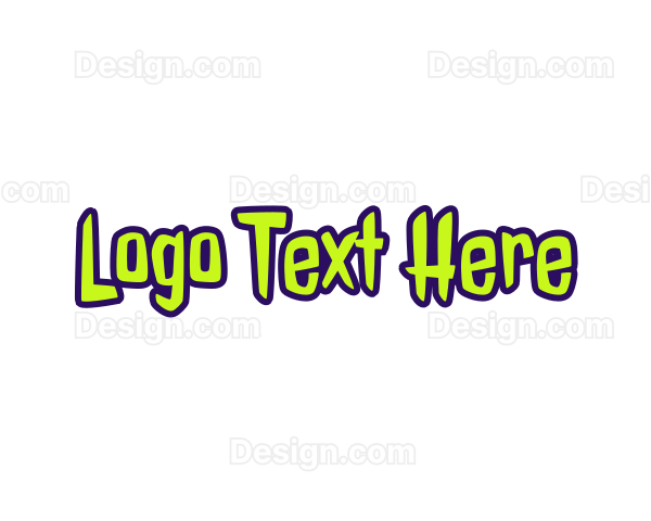 Zombie Monster Font Logo