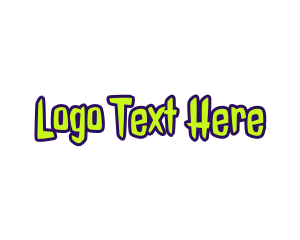 Zombie Monster Font Logo