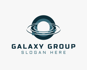 Galaxy Universe Planet logo