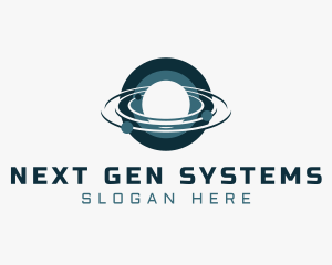 Galaxy Universe Planet logo