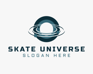 Galaxy Universe Planet logo design