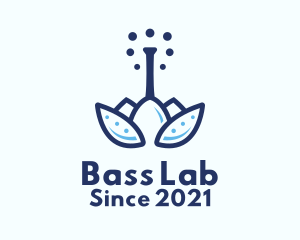 Blue Nature Chemist  logo design