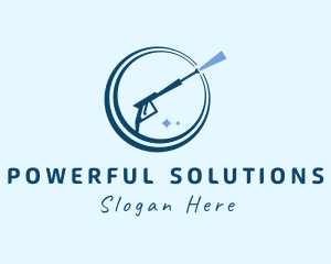 Clean Pressure Washing logo design