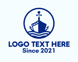 Nautical Anchor Ship logo