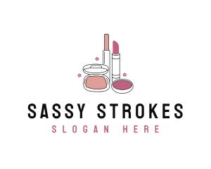 Makeup Cosmetics Lipstick logo