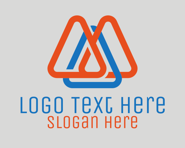 Generic Sporty Triangles logo