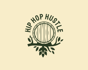 Hops Branch Barrel  logo design