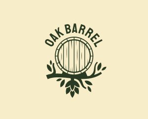 Hops Branch Barrel  logo design