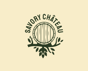 Hops Branch Barrel  logo design