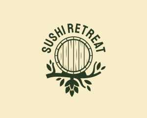 Hops Branch Barrel  logo design