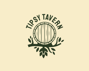 Hops Branch Barrel  logo design