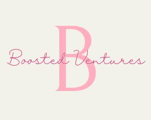 Elegant Feminine Beauty Salon logo design